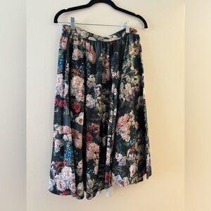 BlackMilk Monet print skater skirt